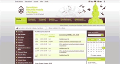 Desktop Screenshot of gym-nymburk.cz